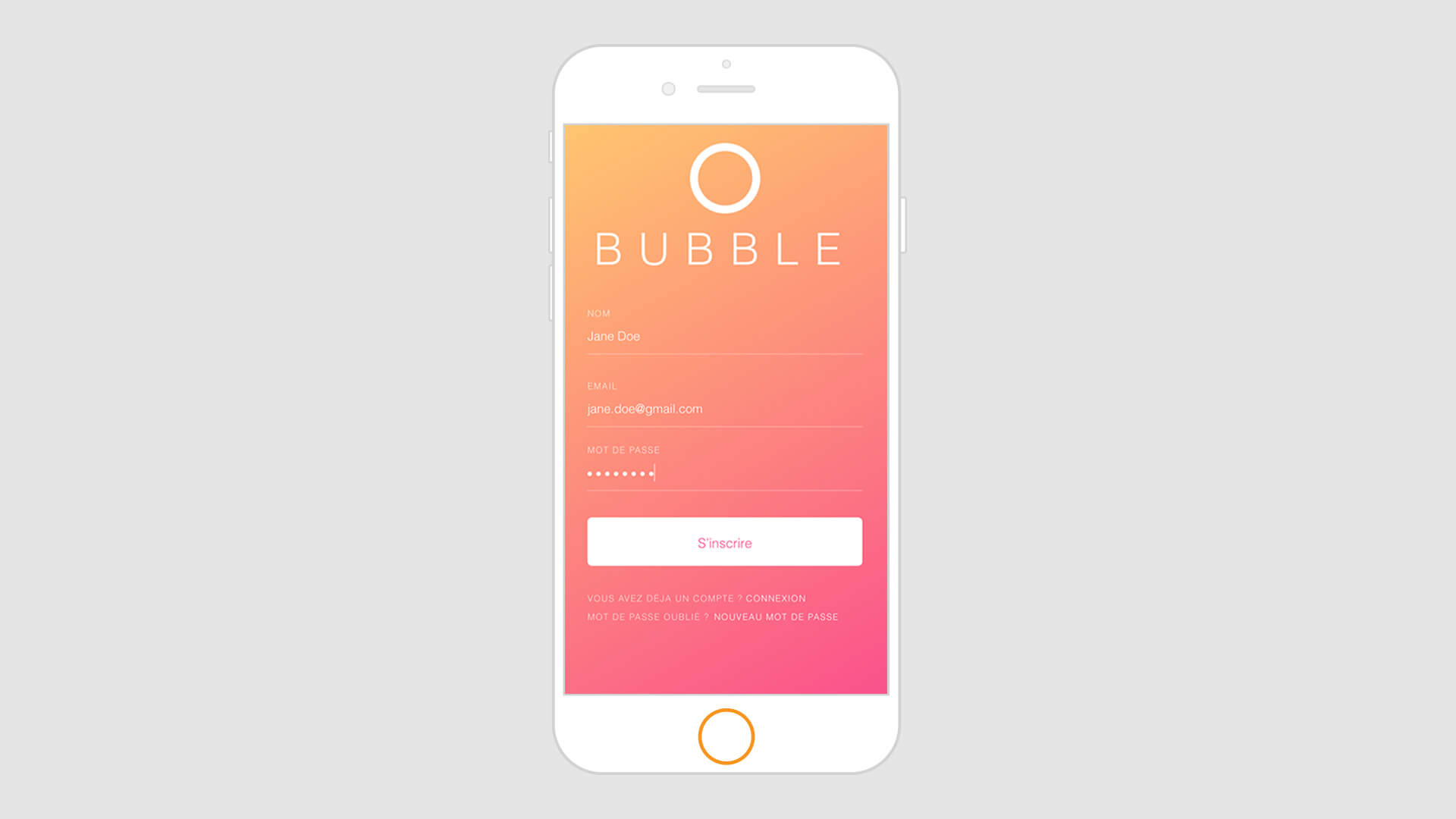 Jade Pastorino Bubble App